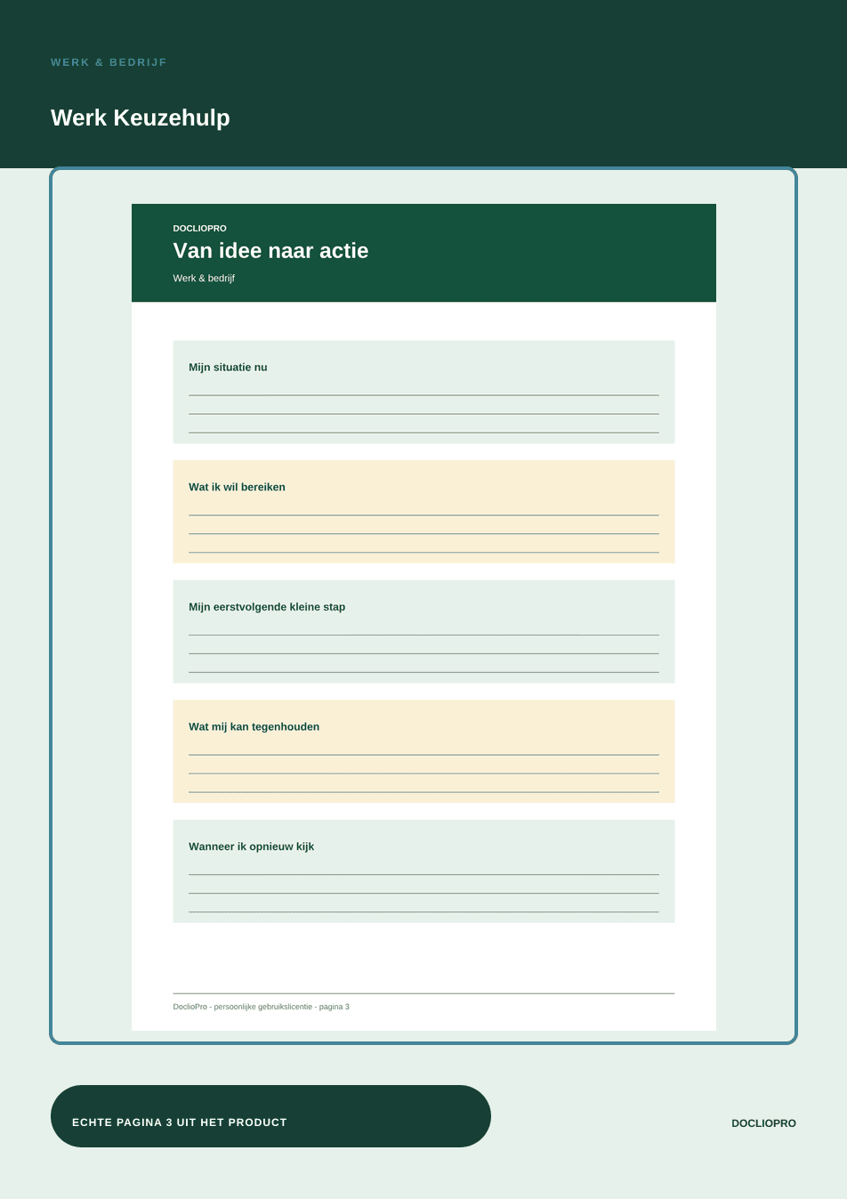 Inhoudsvoorbeeld 3 van Werk Keuzehulp