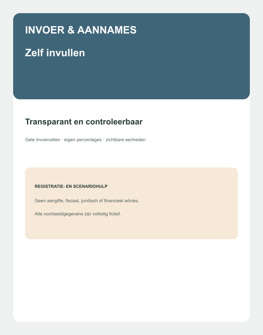 Inhoudsvoorbeeld 2 van Box 3-schuldenregister