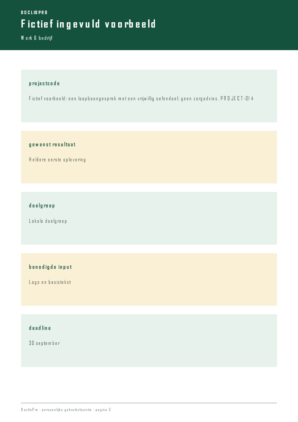 Inhoudsvoorbeeld 3 van Coaching Praktijk Klantintake Werkboek