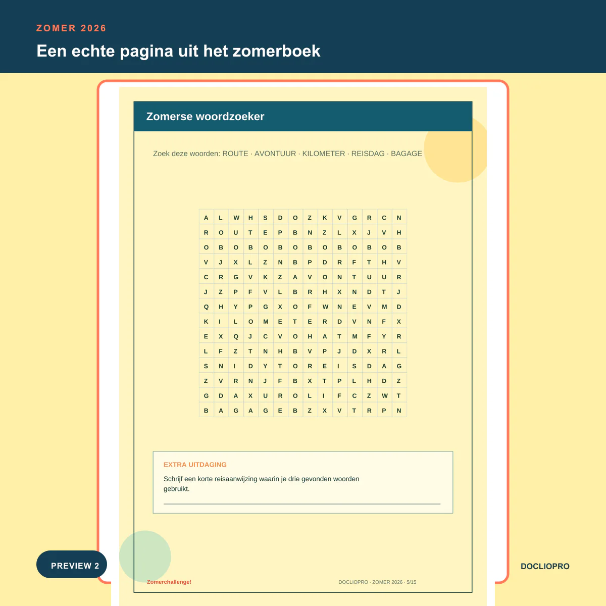 Inhoudsvoorbeeld 2 van Roadtrip Challenge