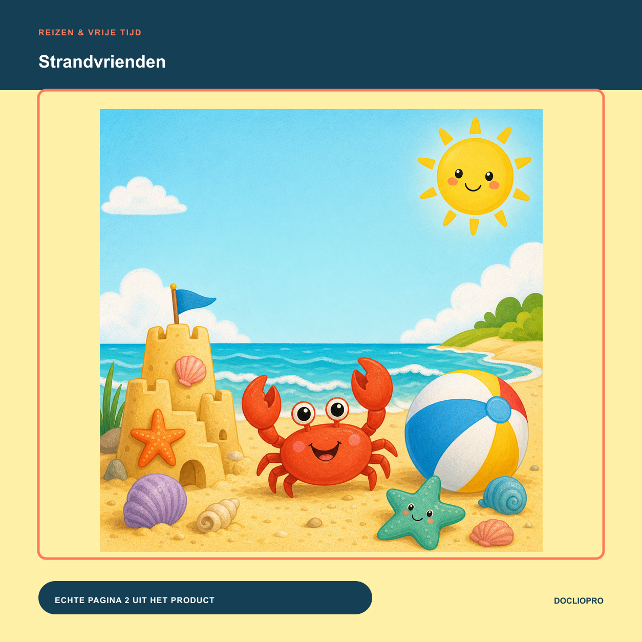 Inhoudsvoorbeeld 2 van Strandvrienden